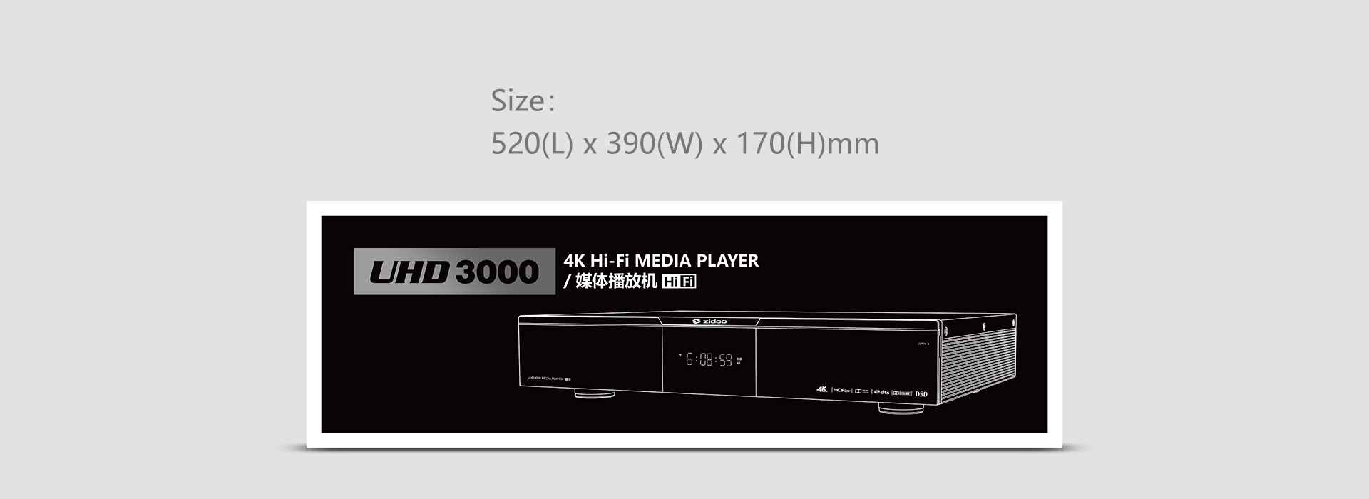 UHD3000 spec