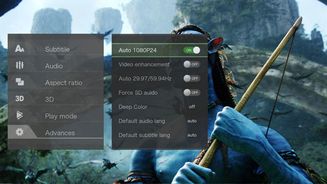 ZIDOO X9S APPS Media player