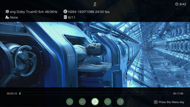 ZIDOO X9S APPS Media player