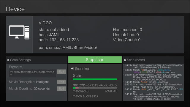 ZIDOO X9S APPS ZIDOO Threater