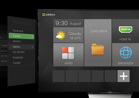 ZIDOO X9S  box android apps box