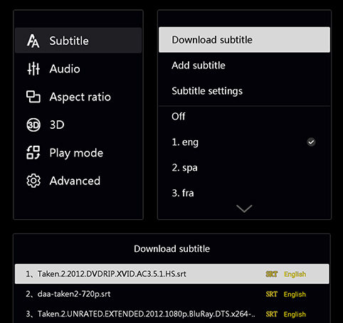 ZIDOO X9S box android apps box